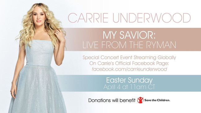 Carrie Underwood "My Savior: Live From The Ryman"