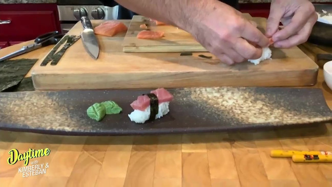 Making sushi at home (SBG Photo)