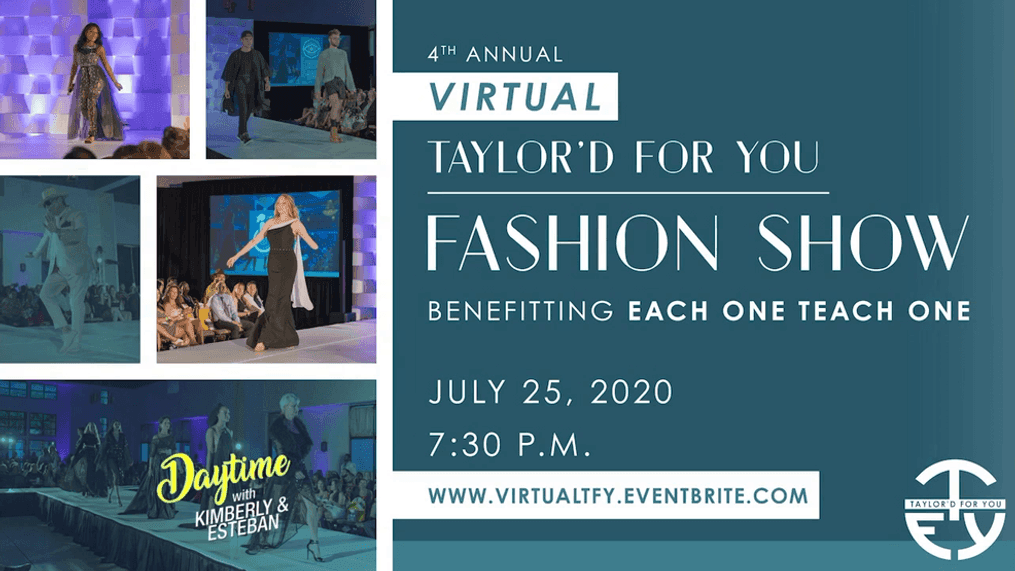 The 4th Annual Taylor'd For You Fashion Show is going VIRTUAL!