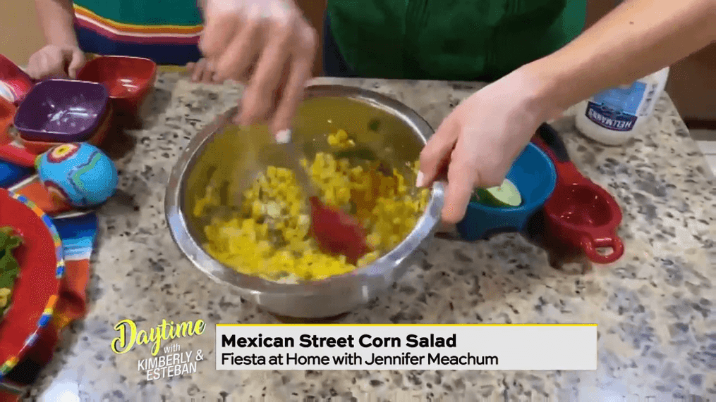 Viva Fiesta! | Mexican Street Corn Salad