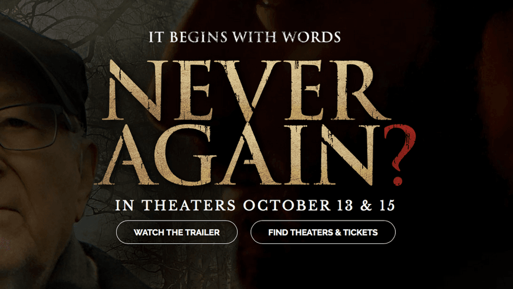 "Never Again?", In Theaters October 13th and 15th