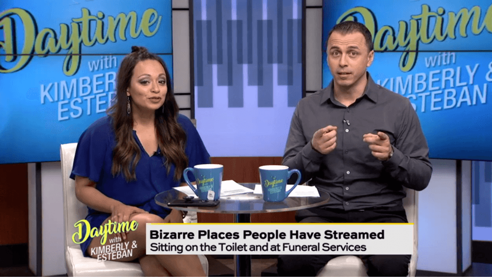 Daytime-Most bizarre places to stream
