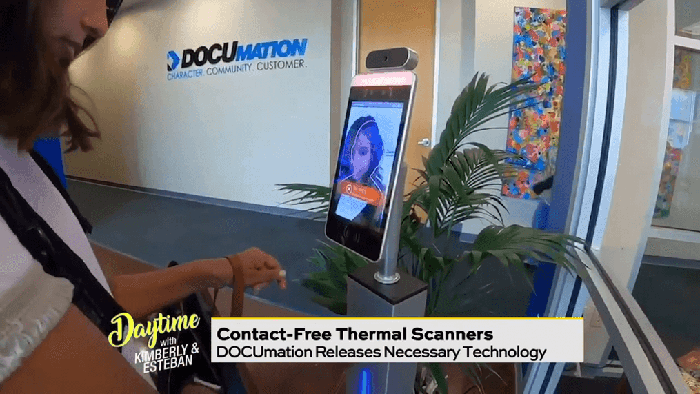 Contact-Free Thermal Scanners from DOCUmation