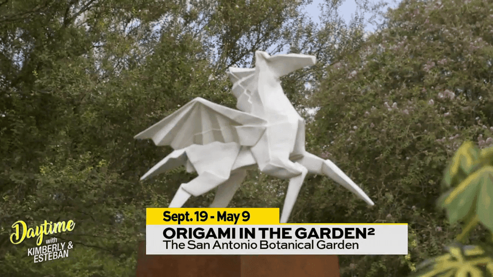 OrigamiintheGarden^2 is Coming to San Antonio Botanical Garden