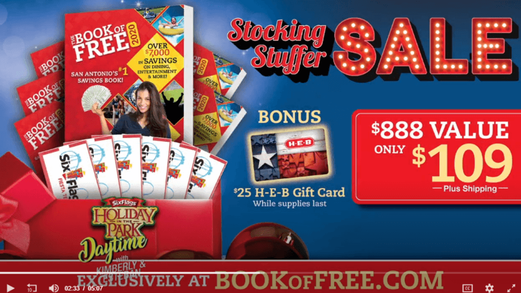 Daytime- Get great deals with the Book of Free