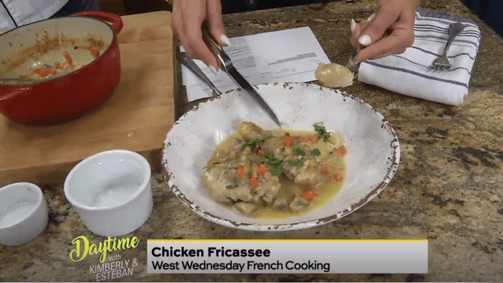 Daytime - West Wednesday: Chicken Fricassee Recipe