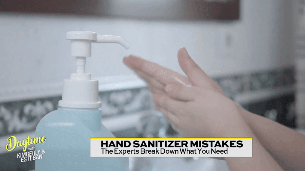 Hand Sanitizer Mistakes We're ALL Making 