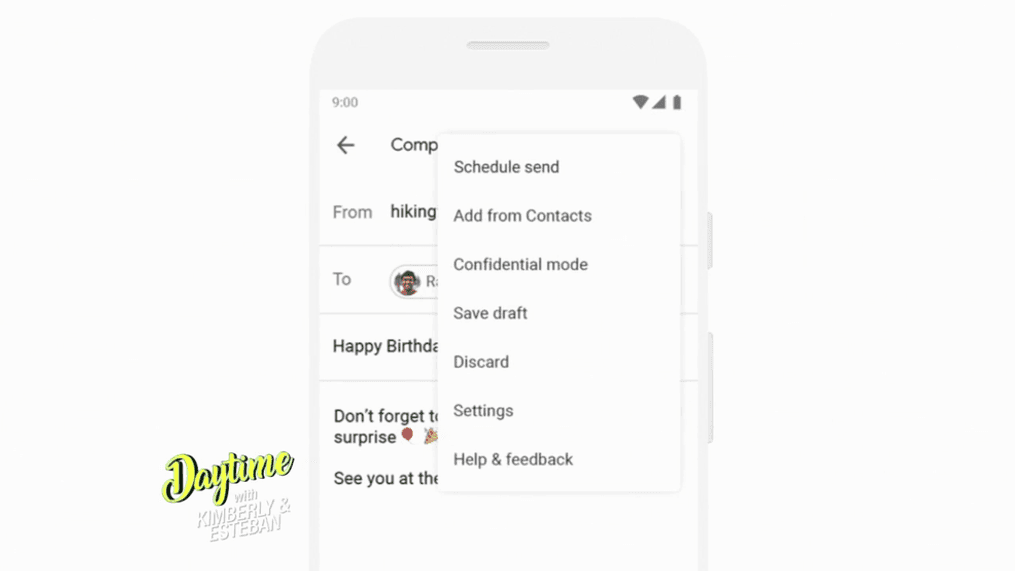 Daytime-Happy Birthday Gmail!