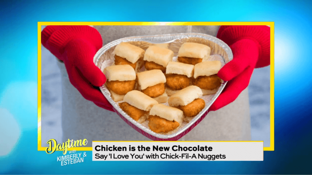Daytime-Chocolate is out, chicken is in