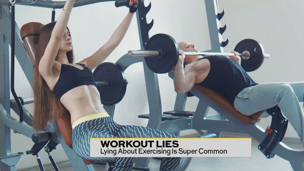 1 in 5 admit to lying about working out when they were really doing something else. 