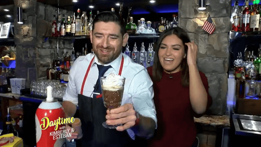 Daytime - Holiday cocktails in Brownsville