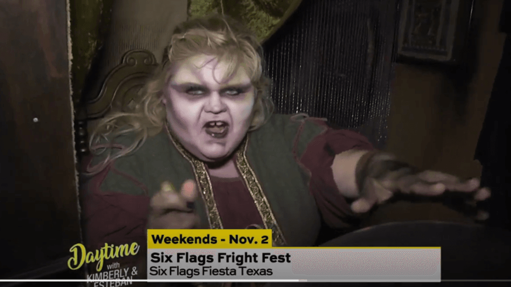 Daytime- Fright Fest at Six Flags Fiesta Texas