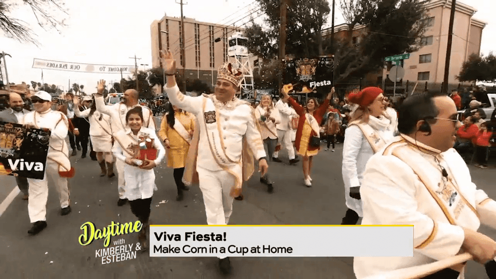 Fiesta at Home: Corn in a Cup w/ Rey Feo Thomas Aguillon