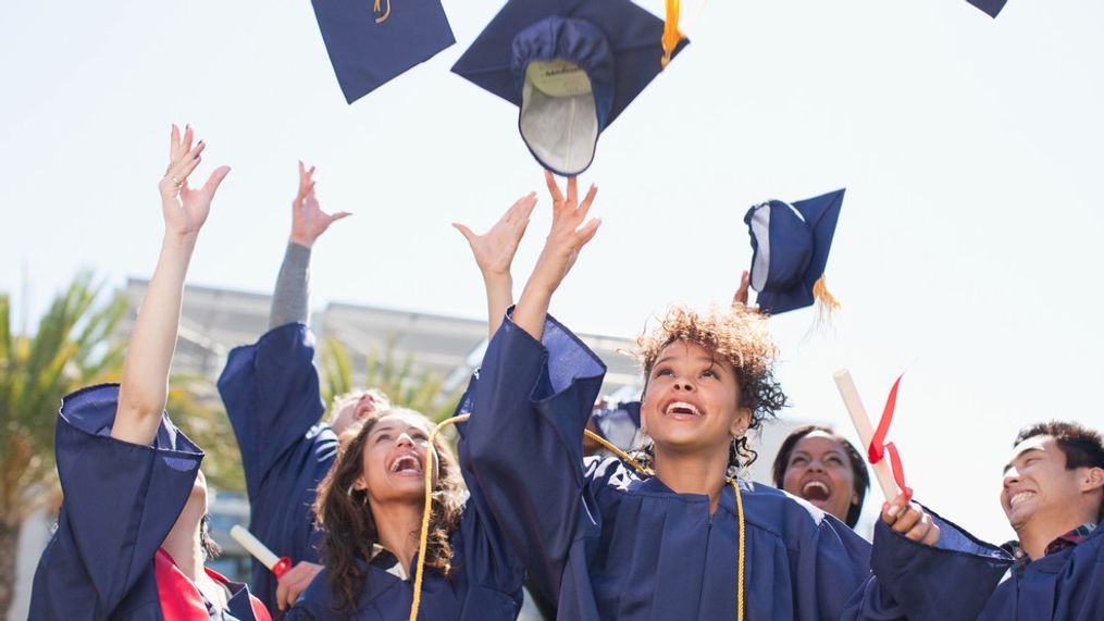 Share your graduation photos and video messages. (Getty Images)