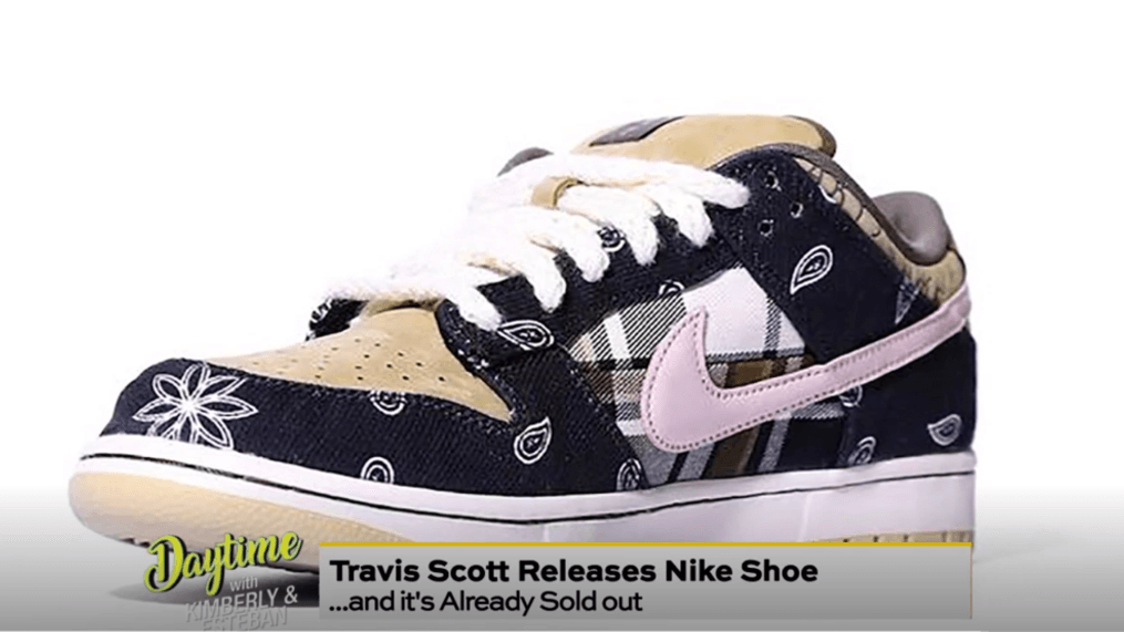 Daytime- Travis Scott releases Nike sneakers