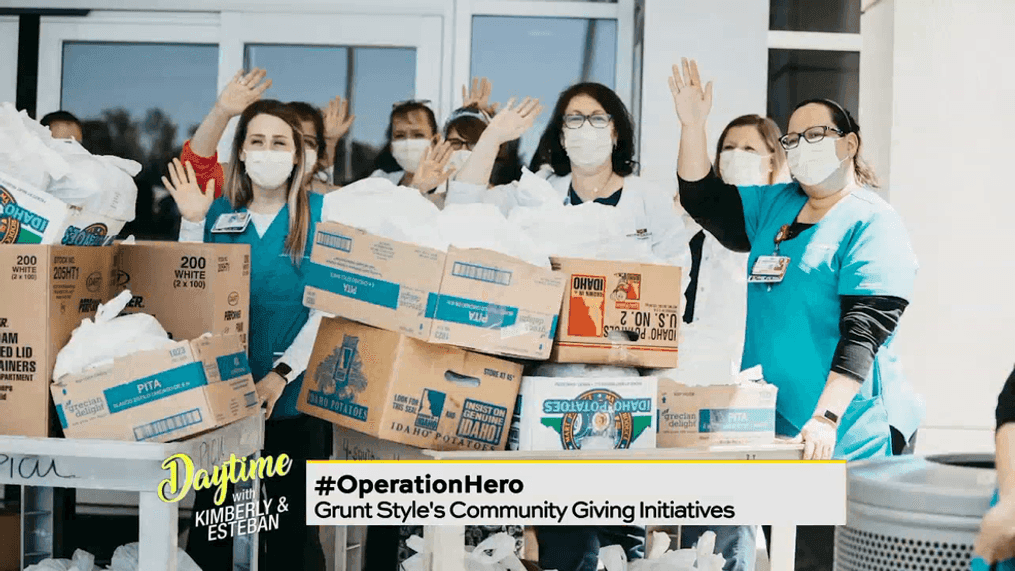 Grunt Style | #OperationHERO Campaign