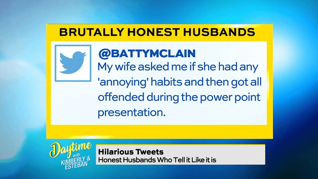 Brutally Honest Husband Tweets
