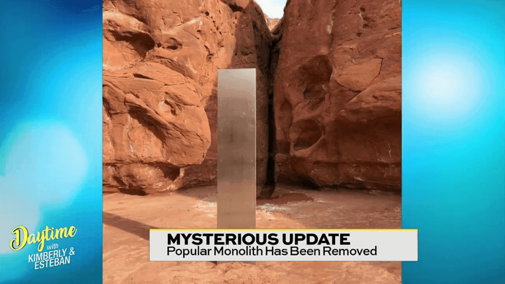 Mysterious Update: "The Monolith" Is Missing!