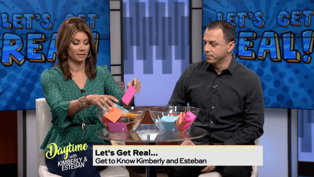 Daytime-Get to know Kimberly and Esteban!
