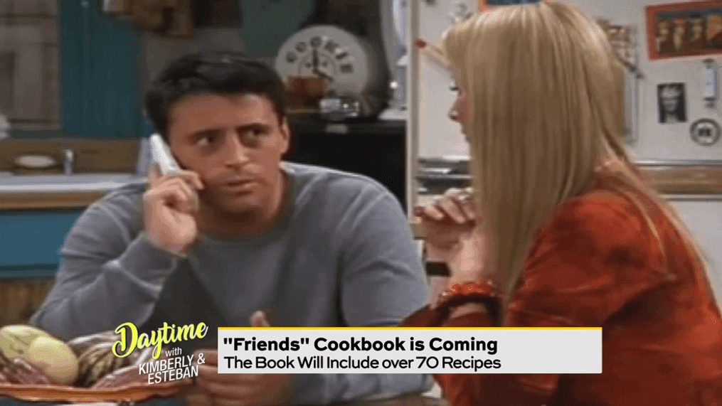 A "Friends" Cookbook is coming this year!