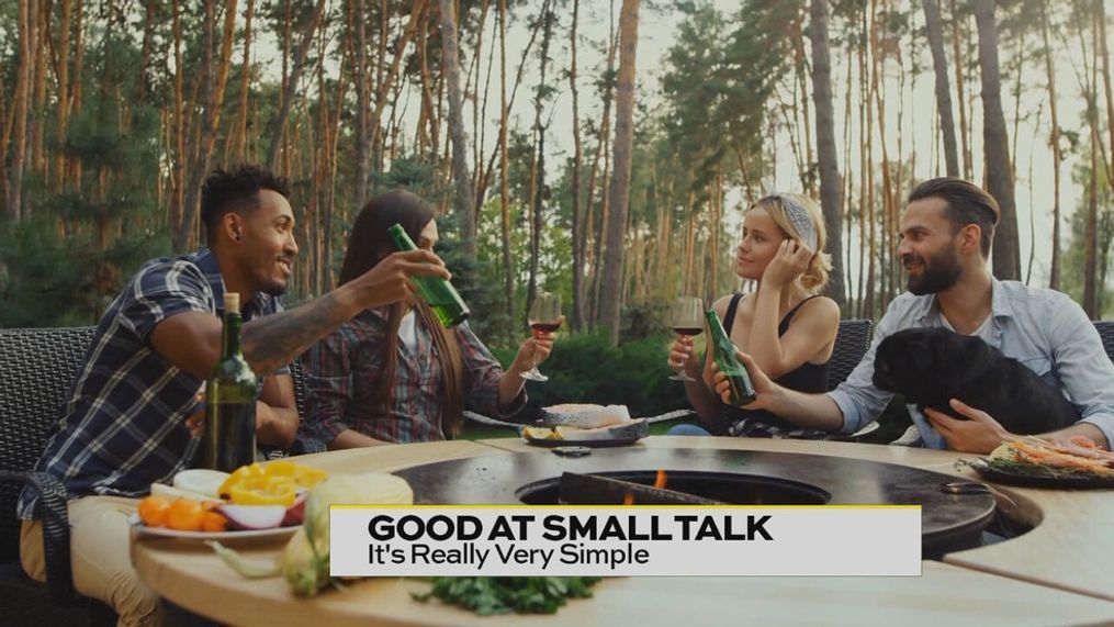 Experts say all you really have to do to be good at small talk is agree and expand on the topic. That’s it!