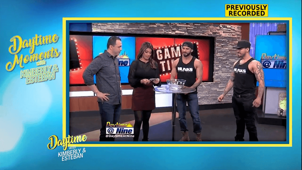 Flirty Friday: Daytime Game Time with Some Hunks