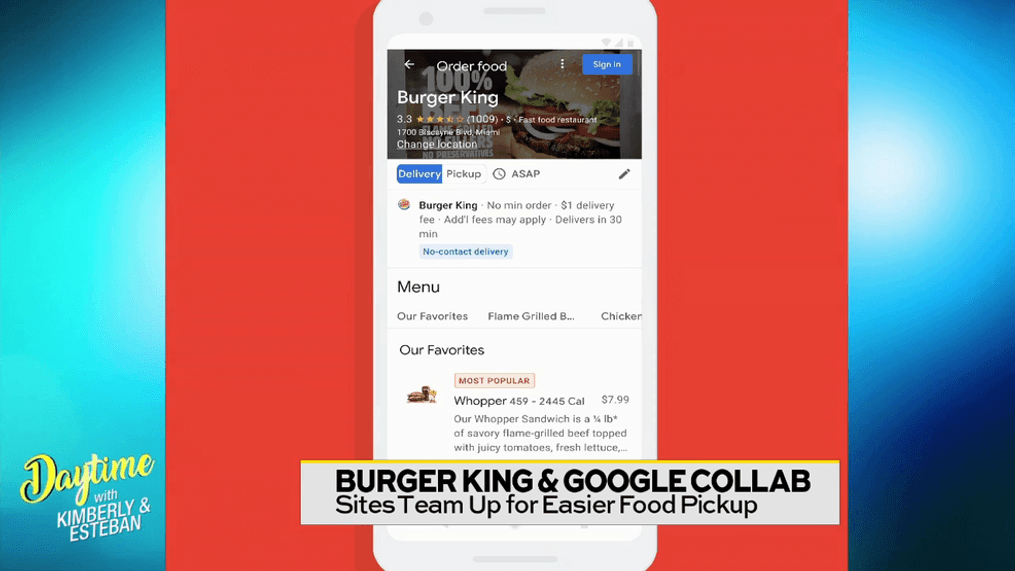 Burger King is Teaming Up with Google