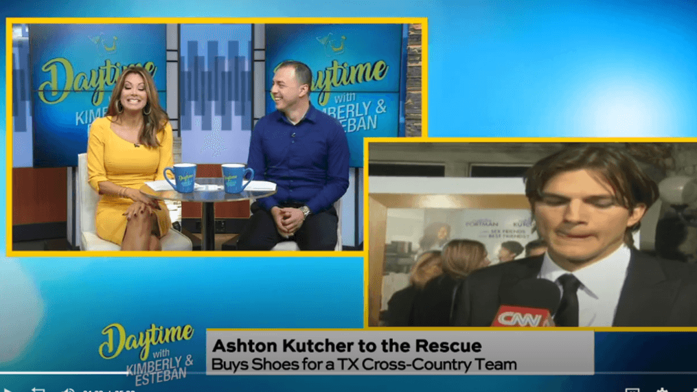 Daytime-Ashton Kutcher to the rescue