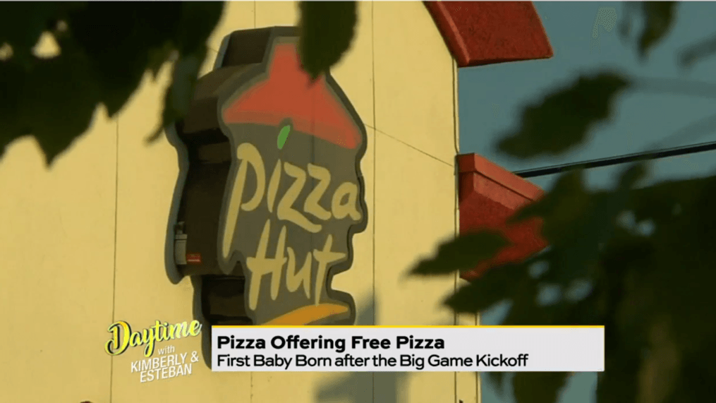 Daytime-Pizza Hut offering Free pizza