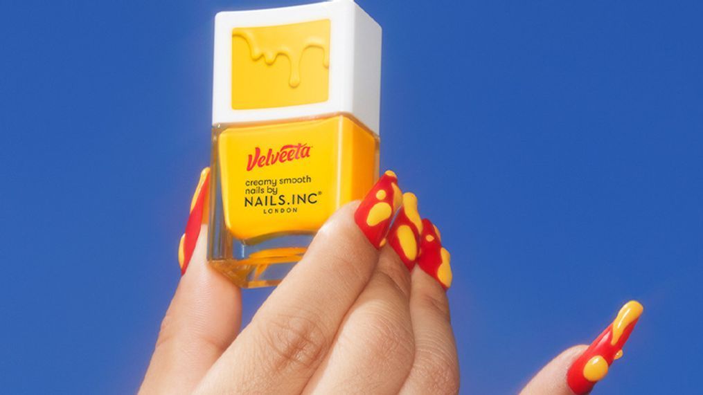 It's unclear just how long your fingers will smell like cheese. (Photo courtesy Velveeta)