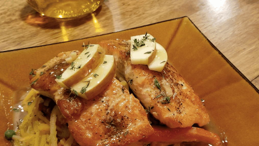 West Wednesday: Summer Salmon and Blanc Sauce 