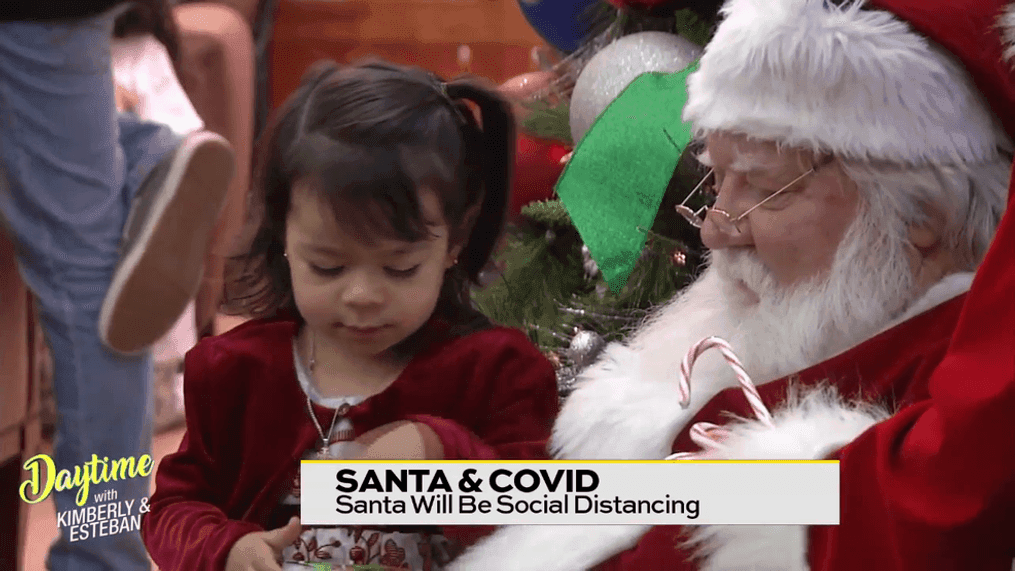 Santa is Social Distancing This Year 