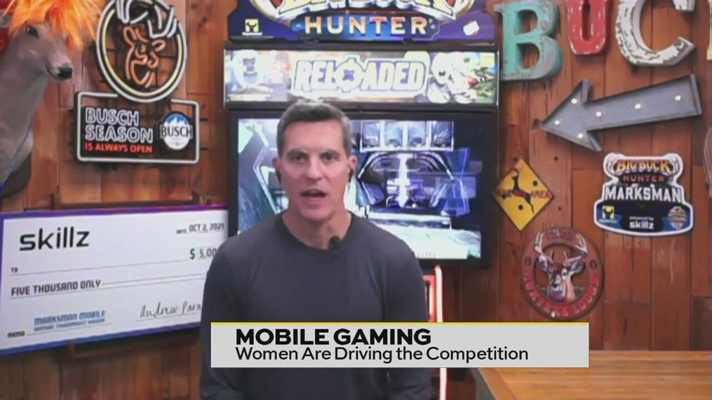 The growth of mobile gaming is largely being driven by women. 