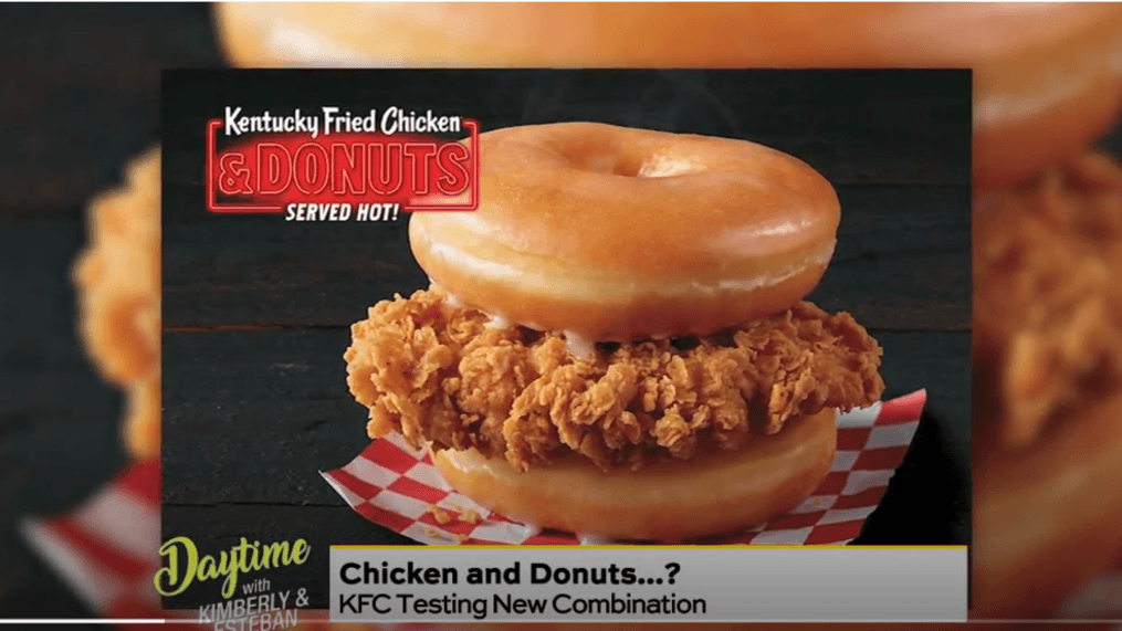 Daytime - KFC introduces new sandwich