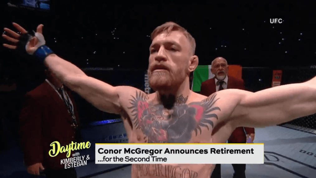 Daytime - Conor McGregor makes surprise announcement 
