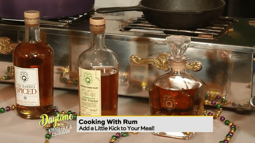 Daytime-Cooking with rum