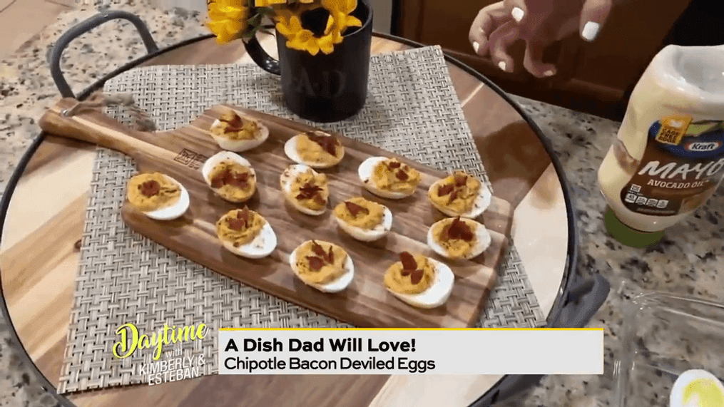 Father's Day Recipe: Chipotle Bacon Eggs 