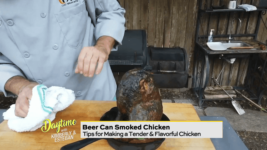 West Wednesday: Father's Day Beer Can Smoked Chicken