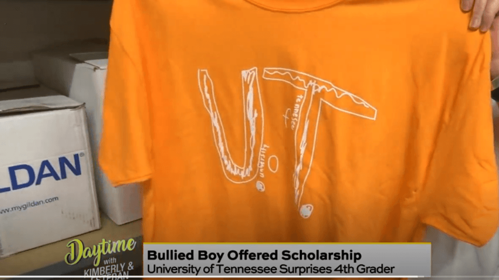 Daytime -Bullied boy gets scholarship