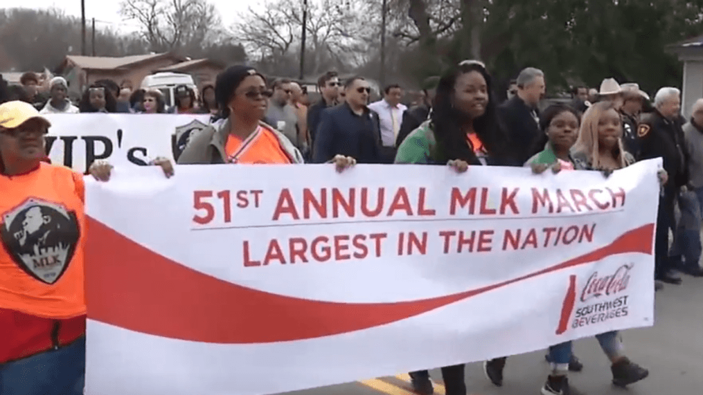 Daytime-X's Vibe on the Street: MLK March