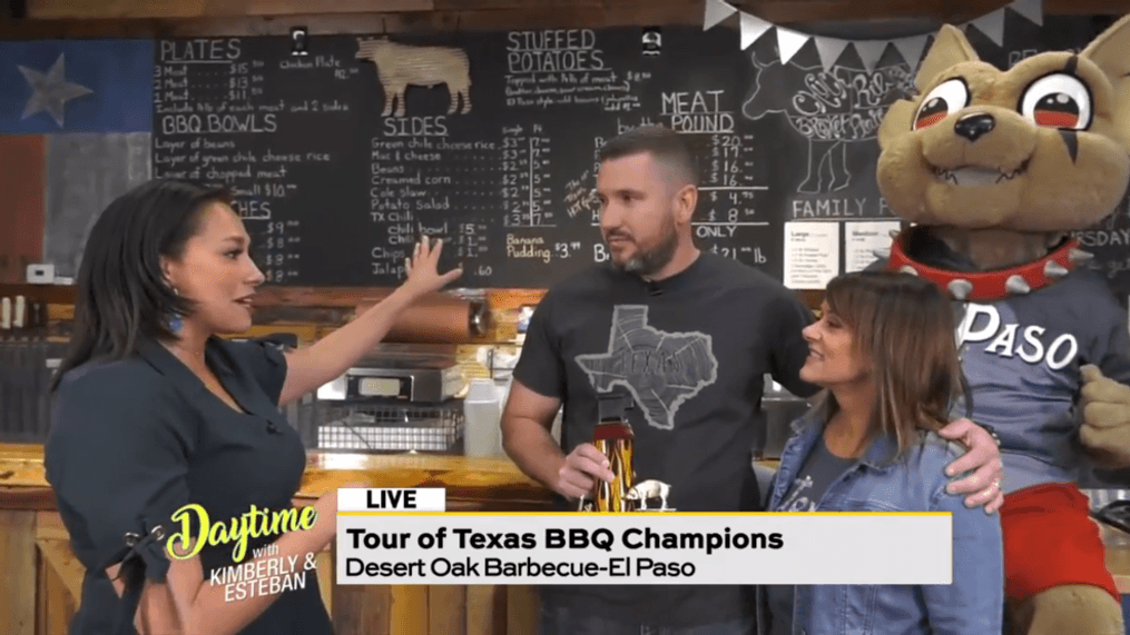 Daytime-El Paso Restaurant Wins Tour of Texas Best BBQ