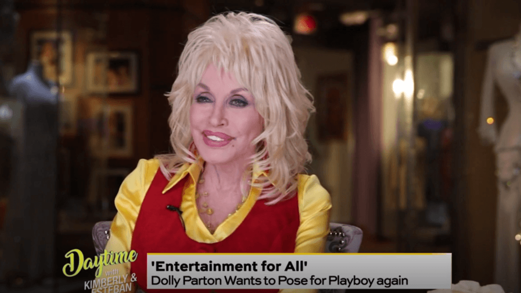 Daytime - Dolly Parton wants to be in Playboy Again!