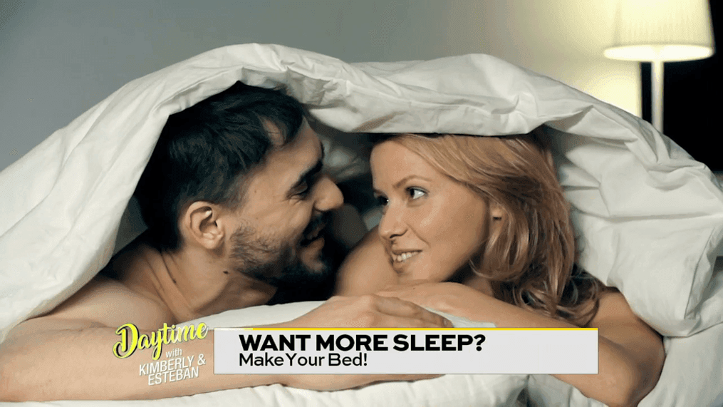 Want A Better Sleep? Make Your Bed!