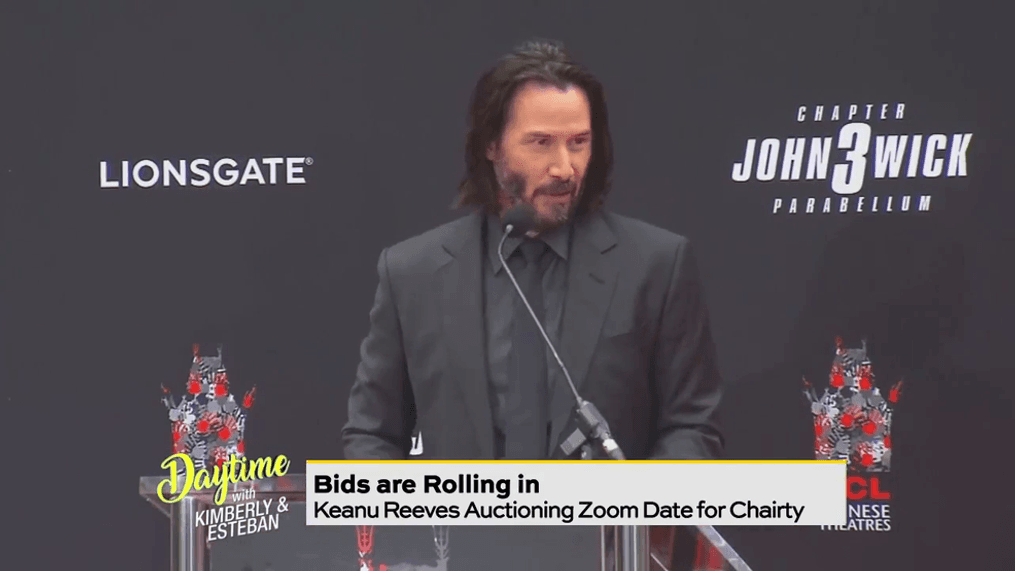 Daytime at Home | Zoom Date with Keanu Reeves!