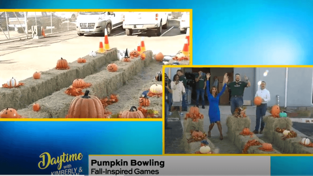  Daytime - Pumpkin Bowling