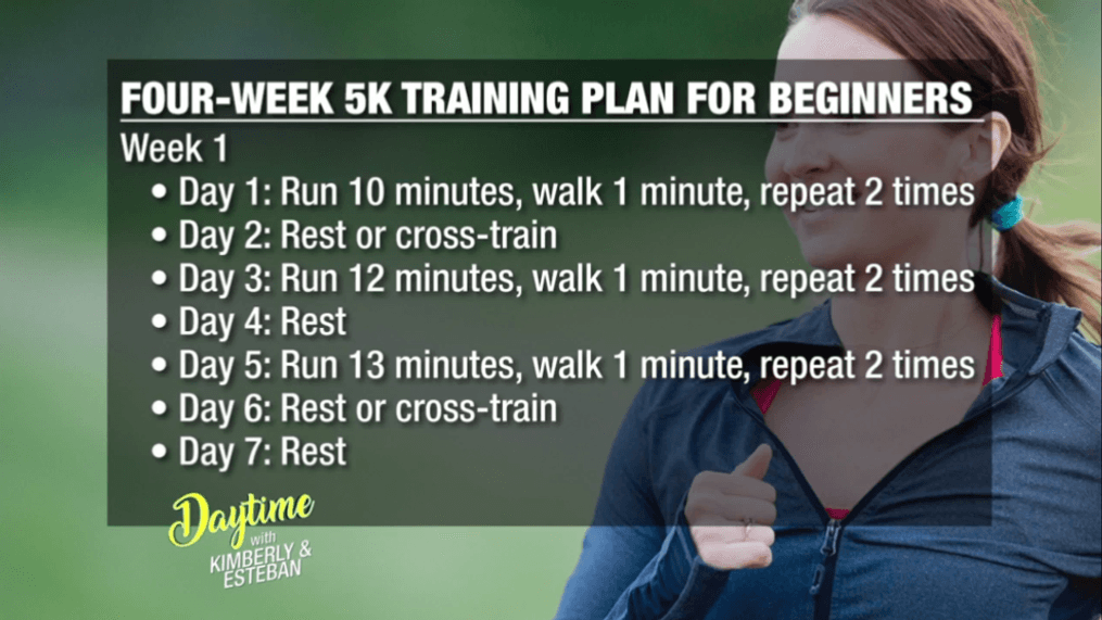 Daytime-5K training plan  