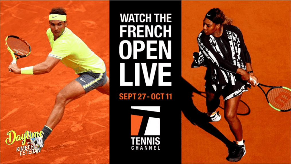 Tennis Channel | Tune in to the  2020 French Open 