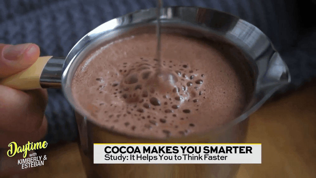 Drinking Hot Chocolate Makes You Smarter