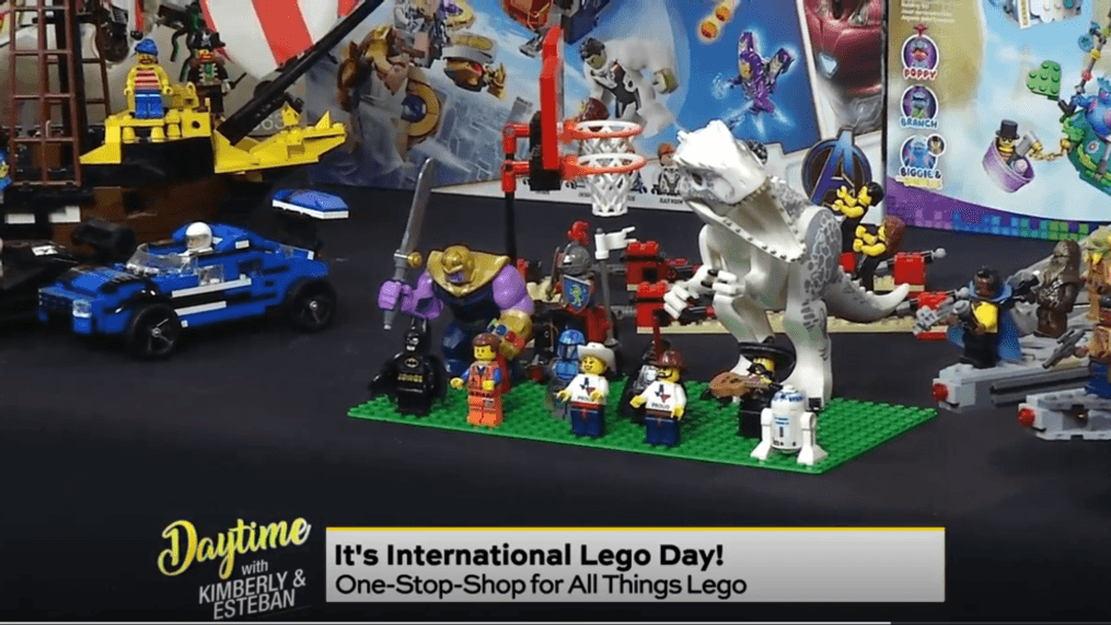 Daytime-It's International Lego Day!