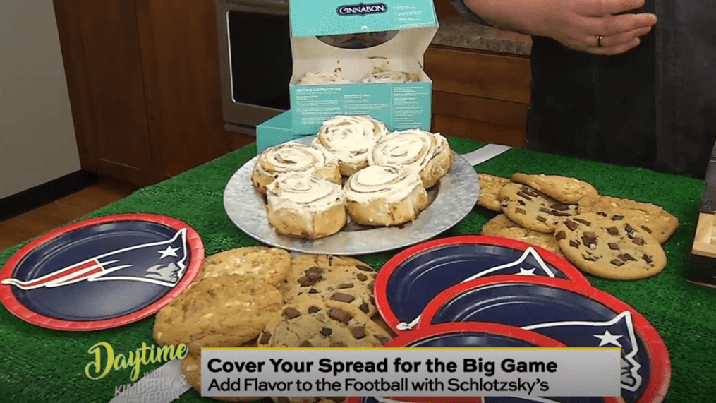 Daytime-Delicious food for your Big Game party